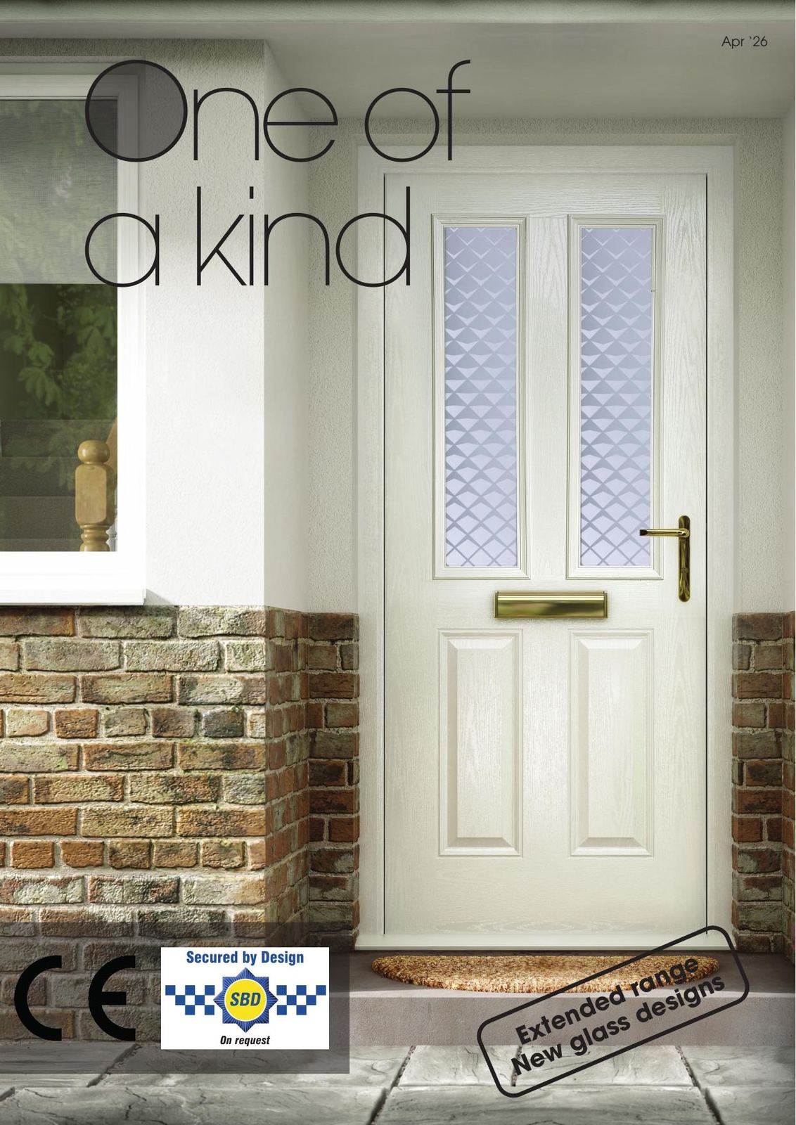 North East Panels 'One of a Kind' composite door brochure cover